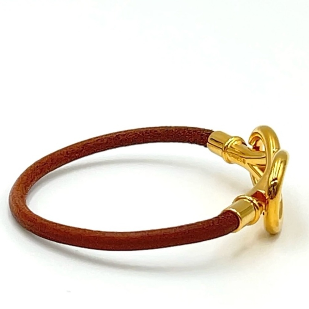 Hermes Atame GD Leather Bracelet W/Box - Picture 4 of 9